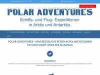 polaradventures.de Webseite Vorschau