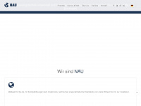 nau-tec.com Webseite Vorschau