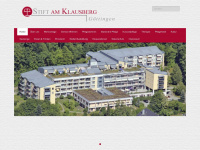 stiftamklausberg.de Webseite Vorschau