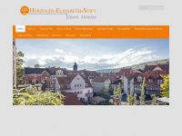 herzogin-elisabeth-stift.de Webseite Vorschau