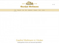 gasthof-wellmann.de Webseite Vorschau
