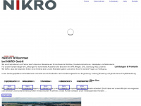 nikro.de Webseite Vorschau