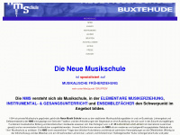 nms-buxtehude.de Webseite Vorschau