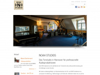 noah-studios.de Webseite Vorschau