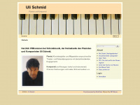 schmidmusik.de Webseite Vorschau