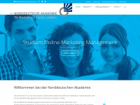 norddeutsche-akademie.de Webseite Vorschau