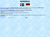 nordeko.se Webseite Vorschau