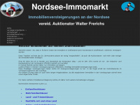 nordsee-immomarkt.de Webseite Vorschau