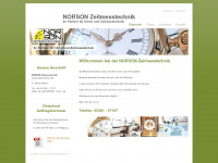 norson-uhren.de Webseite Vorschau