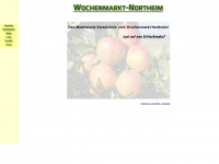 wochenmarkt-northeim.de Webseite Vorschau