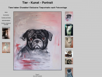 tier-kunst-portrait.de Webseite Vorschau