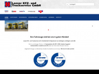 leeser-kfz.de Webseite Vorschau