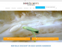 seedsavers.net Webseite Vorschau
