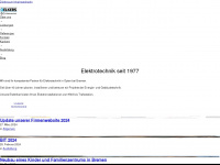 oelkerselektrotechnik.de Webseite Vorschau