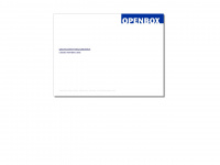 openbox.de Webseite Vorschau