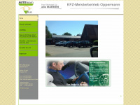 oppermann-kfz.de Webseite Vorschau