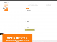 optik-biester.de Webseite Vorschau
