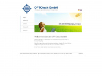 optotech-gmbh.de Webseite Vorschau