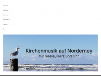 kirchenmusik-norderney.de Webseite Vorschau