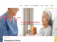 pflegedienst-braha.de Webseite Vorschau