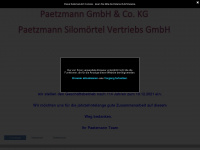 paetzmann-gmbh.de Webseite Vorschau