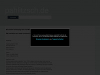 pahlitzsch.de Webseite Vorschau