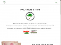palm-nutsandmore.de Webseite Vorschau