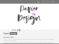 papier-design.de Webseite Vorschau