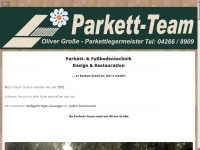 parkett-team.de Webseite Vorschau