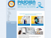 paschen-bad-heizung.de Webseite Vorschau