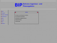 pb-behrens.de Webseite Vorschau