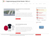 sv-einheit-werder.de Webseite Vorschau