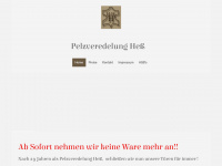 pelzveredelung-hess.de Webseite Vorschau