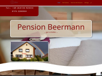 pension-beermann.de Webseite Vorschau