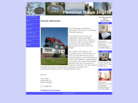 pension-haus-ingrid.com Webseite Vorschau