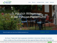 pension-sternberg.de Webseite Vorschau