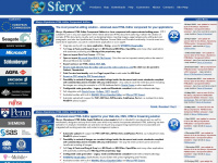 sferyx.com Webseite Vorschau