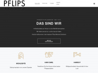 pflips-haarstudio.de Webseite Vorschau