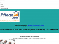 pflege-24.info Webseite Vorschau
