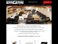 piano-dilger.de Webseite Vorschau