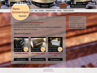 piano-zimmermann.de Webseite Vorschau