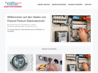 pietsch-elektrotechnik.de Webseite Vorschau