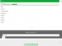 euroimmun.de Webseite Vorschau