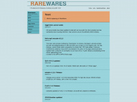 rarewares.org Webseite Vorschau