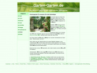garten-garten.de Webseite Vorschau