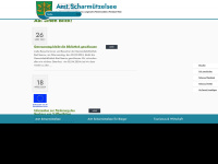 amt-scharmuetzelsee.de Webseite Vorschau
