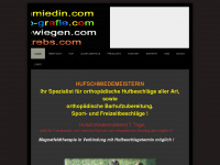 hufschmiedin.com Webseite Vorschau