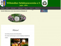 wilstedter-schuetzenverein.de Webseite Vorschau