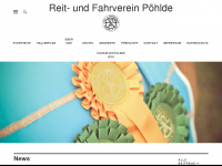 rv-poehlde.de Webseite Vorschau