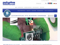 polyplas.de Webseite Vorschau